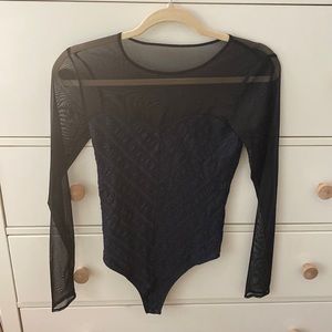 NWOT! Black Abercrombie bodysuit!
